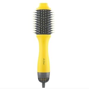 Drybar Vibrant Yellow and Gray Styling Brush
